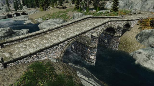 4  Real Bridges - 4K Bridge Re-texture for Skyrim SE-AE