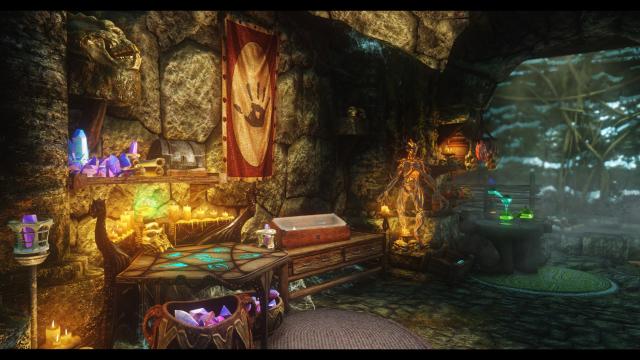 JK's Dark Brotherhood Sanctuaries для Skyrim SE-AE