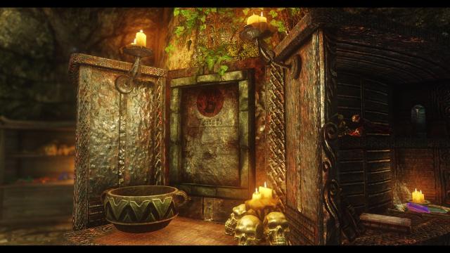 JK's Dark Brotherhood Sanctuaries для Skyrim SE-AE