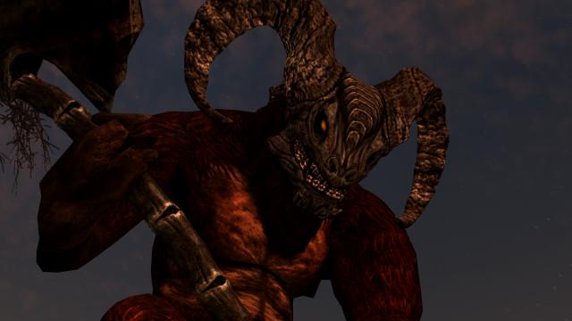 -  Taurus Demon- Mihail Monsters and Animals for Skyrim SE-AE