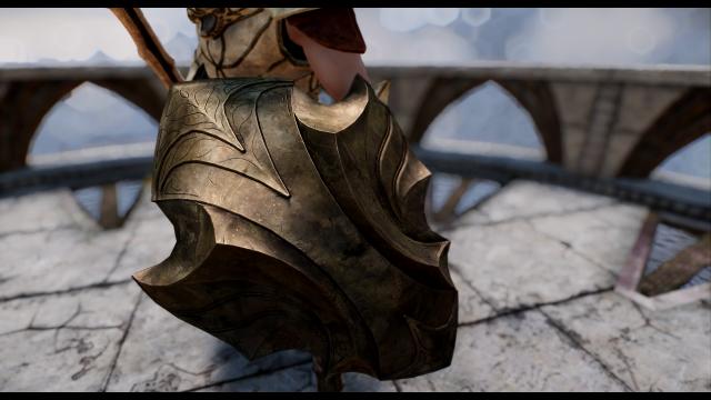 HD      Auriel's Shield and Bow and Ghosu's Auriel's Armory HD - SE for Skyrim SE-AE