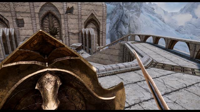 HD      Auriel's Shield and Bow and Ghosu's Auriel's Armory HD - SE for Skyrim SE-AE