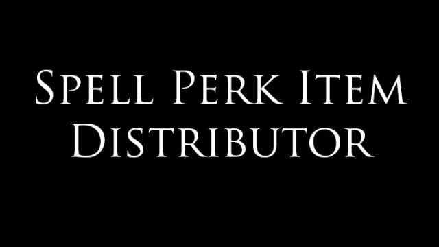 Spell Perk Item Distributor (SPID)