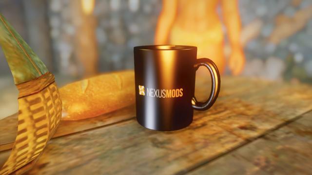 Кружка Nexus / The Nexus Mug для Skyrim SE-AE