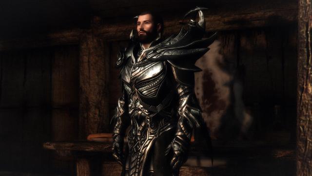 DX Daedric Reaper Armor - UNP and MALE for Skyrim SE-AE