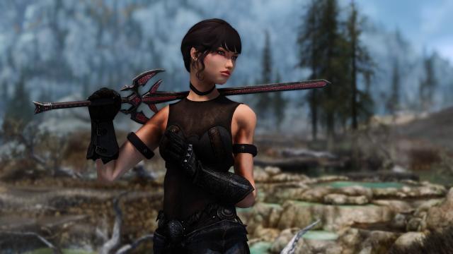 Daedric Weapons Expanded для Skyrim SE-AE