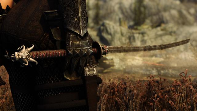 Daedric Weapons Expanded для Skyrim SE-AE