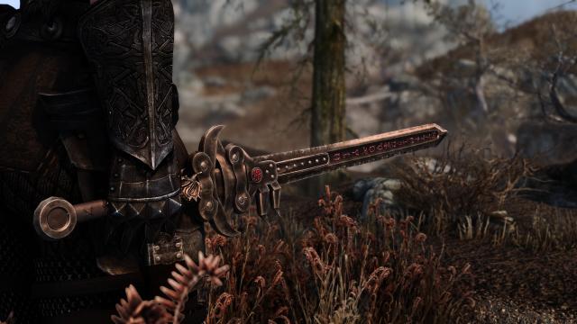 Daedric Weapons Expanded для Skyrim SE-AE