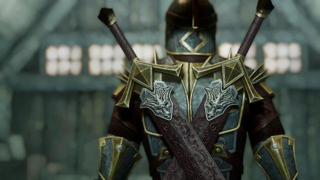 Сет Имперского Центуриона / Imperial Guard Centurion Armor SE для Skyrim SE-AE