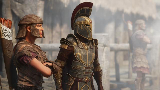 Сет Имперского Центуриона / Imperial Guard Centurion Armor SE для Skyrim SE-AE