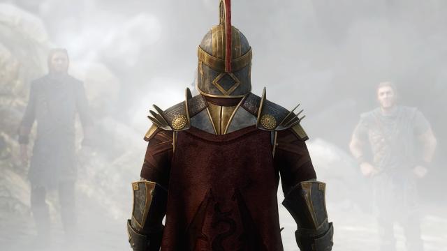 Сет Имперского Центуриона / Imperial Guard Centurion Armor SE для Skyrim SE-AE