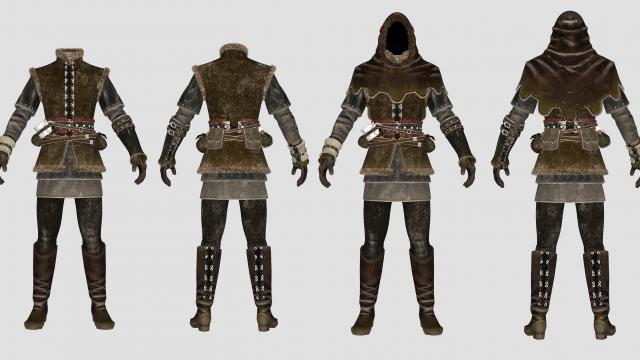 Adventurer HDT-SMP Armor for Skyrim SE-AE