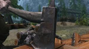 No Axe or Pickaxe required for Skyrim SE-AE