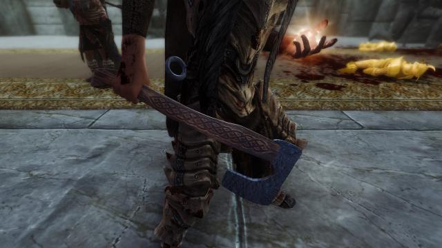 Viking War Axe - Северный боевой топор для Skyrim SE-AE