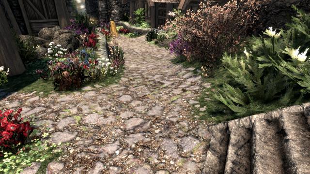 SSG Whiterun Stone Floor for Skyrim SE-AE