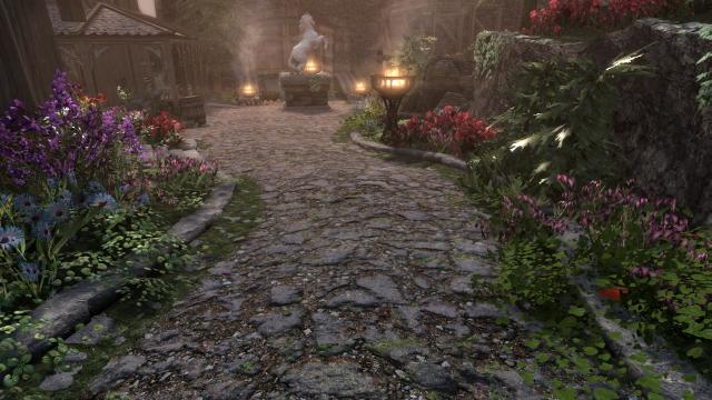 SSG Whiterun Stone Floor for Skyrim SE-AE