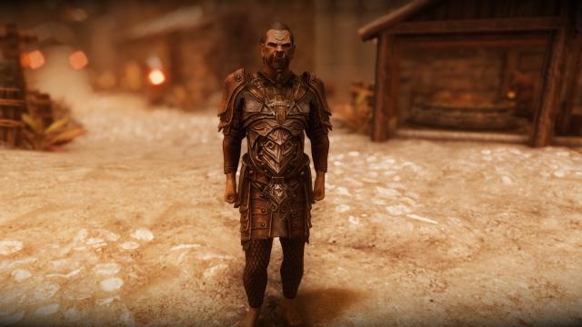 Nordic Leather Armor for Skyrim SE-AE