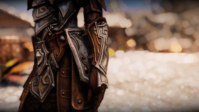Nordic Leather Armor for Skyrim SE-AE