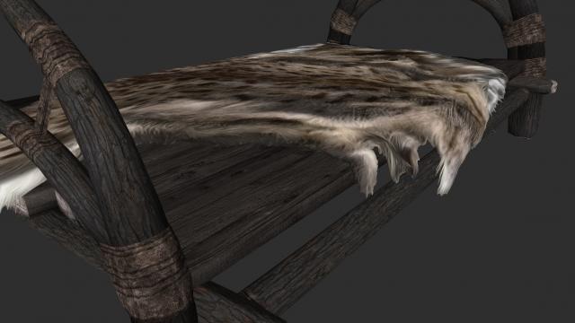 HD     4K Dark Elf Furniture for Skyrim SE-AE