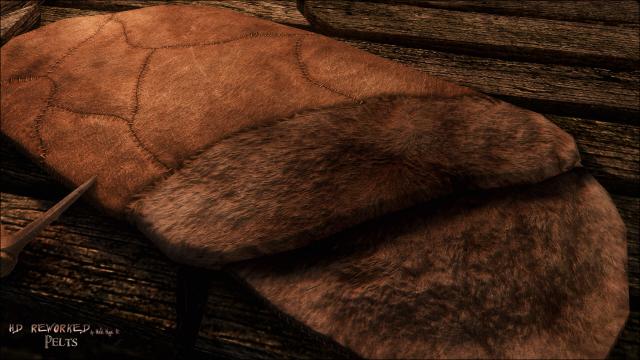 HD Reworked Pelts for Skyrim SE-AE