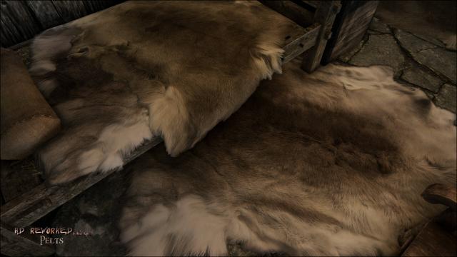 HD Reworked Pelts for Skyrim SE-AE