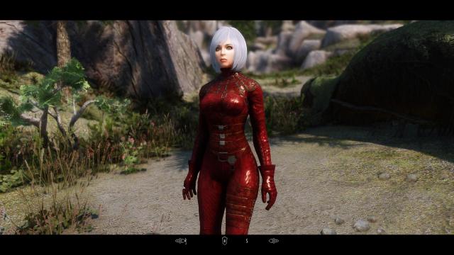 -  Mord Sith Cara Armor SSE for Skyrim SE-AE