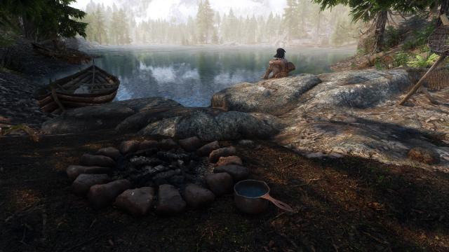 Real Water in Buckets and Barrels and Pots and Pans для Skyrim SE-AE