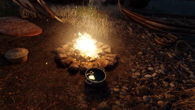 Real Water in Buckets and Barrels and Pots and Pans для Skyrim SE-AE