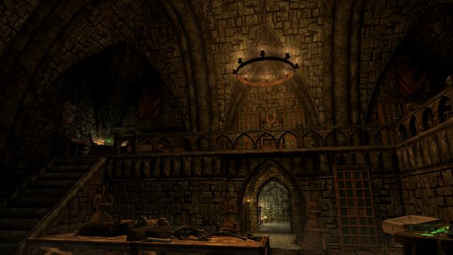 HD    Castle Volkihar HD for Skyrim SE-AE