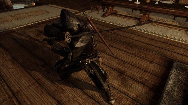 Sheathed Ebony Blade for Skyrim SE-AE