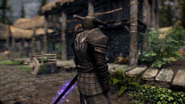 Сет мертвого рыцаря / Death knight - Armor для Skyrim SE-AE