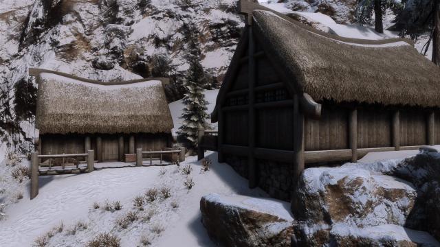 True Nordic Farmhouses (2K - 4K) for Skyrim SE-AE