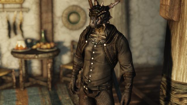 Practical Pirate Outfit for Skyrim SE-AE