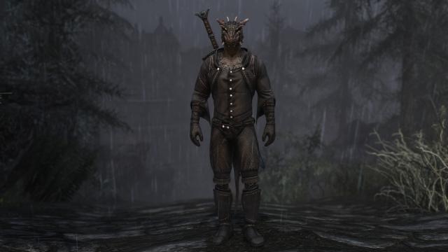 Practical Pirate Outfit for Skyrim SE-AE