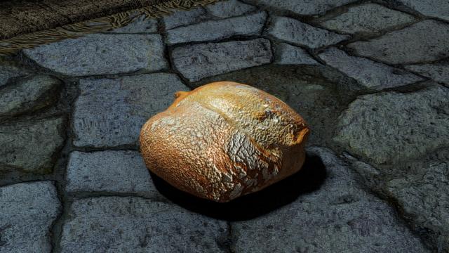 Bread - Replacer/Реплейсер Хлеба для Skyrim SE-AE