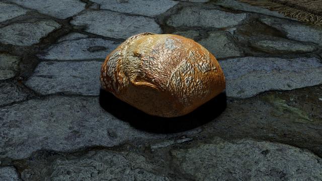 Bread - Replacer/Реплейсер Хлеба для Skyrim SE-AE