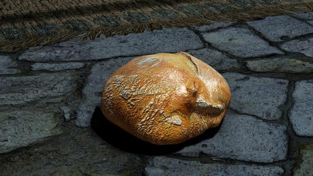 Bread - Replacer/Реплейсер Хлеба для Skyrim SE-AE