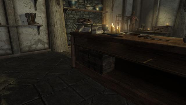 Merchant Chests On Display - for Skyrim SE-AE