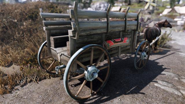 Carriages HD UHD for Skyrim SE-AE