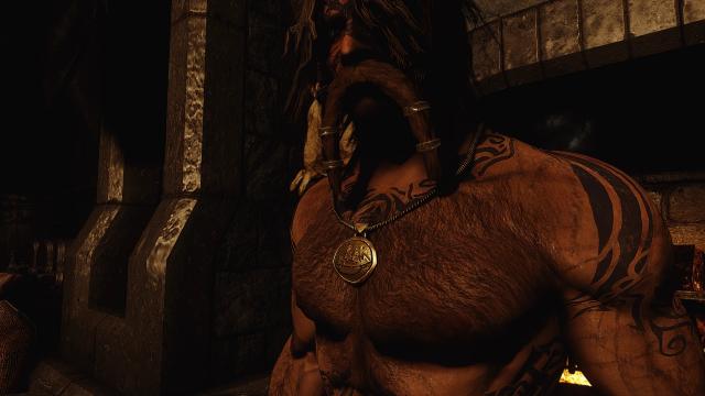 Vanilla Amulet textures Upscaled and added Env maps for Skyrim SE-AE