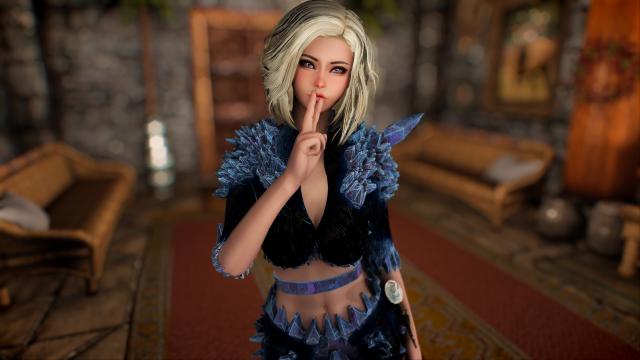 -    Ice Queen Emily for Skyrim SE-AE