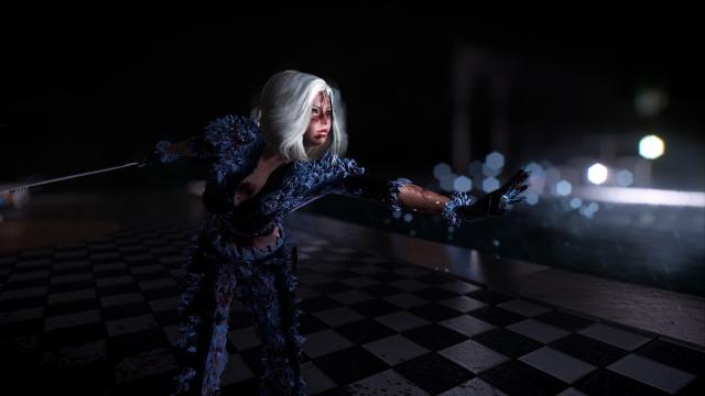 Эмили - ледяная королева / Ice Queen Emily для Skyrim SE-AE