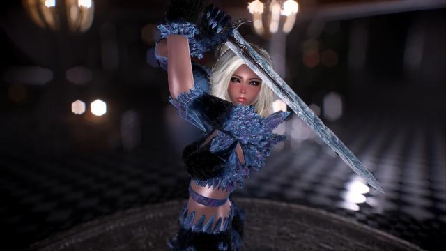 -    Ice Queen Emily for Skyrim SE-AE