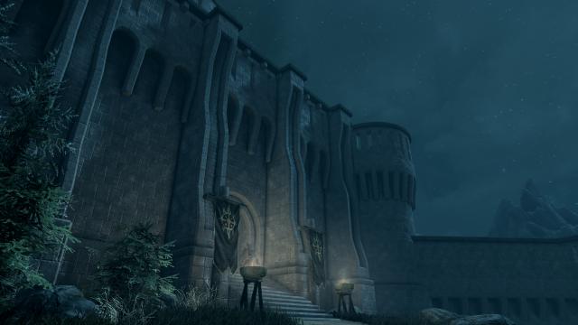 HD  Remiros' Fort Dawnguard HD for Skyrim SE-AE