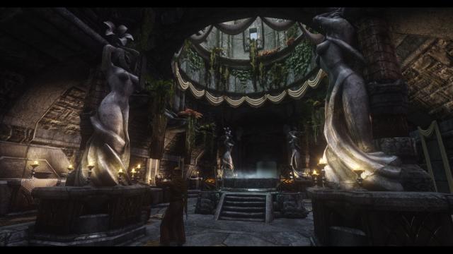 Переработка храма Дибеллы / JK's Temple of Dibella для Skyrim SE-AE