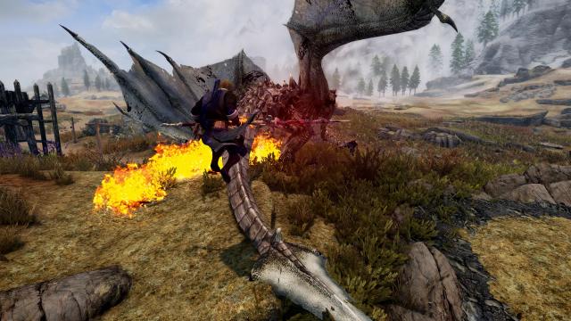 DCA - Dragon Combat Animations for Skyrim SE-AE