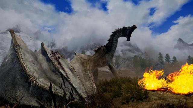 DCA - Dragon Combat Animations for Skyrim SE-AE