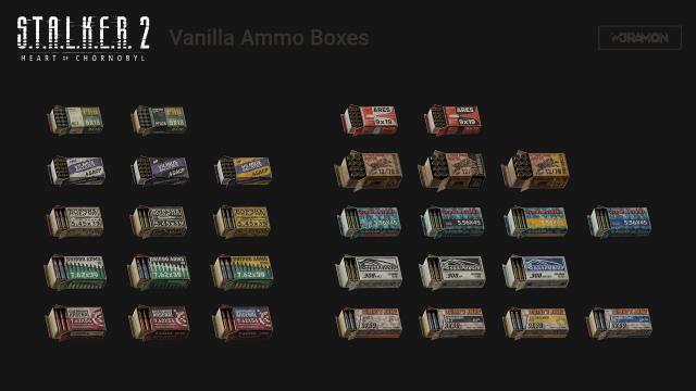 Descriptive Ammo Boxes for Stalker 2