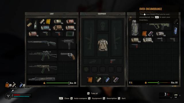 Large Loot Inventory для Stalker 2