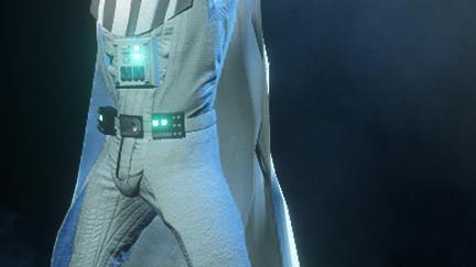 Jedi Vader (Anakin Replacer) White Armor Version for Star Wars Battlefront 2